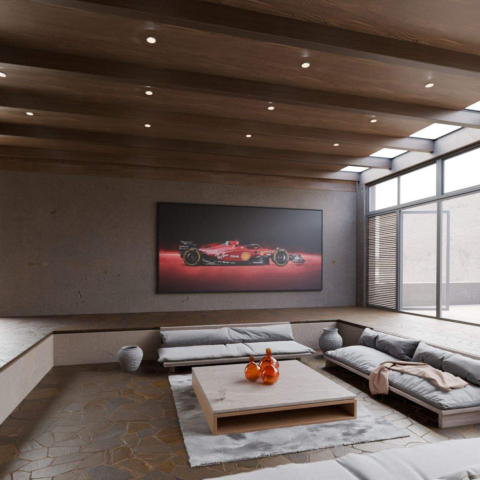 Ferrari Formula 1 Car Canvas Art