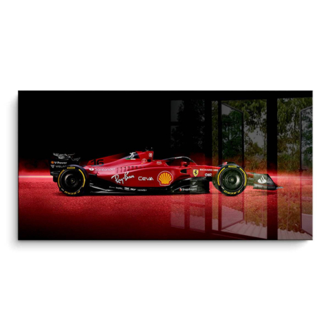 Coche de Fórmula 1 de Ferrari PVC Brillante
