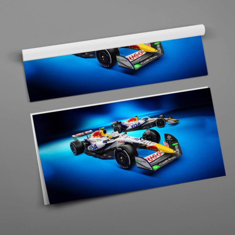 Coches Red Bull Racing Póster