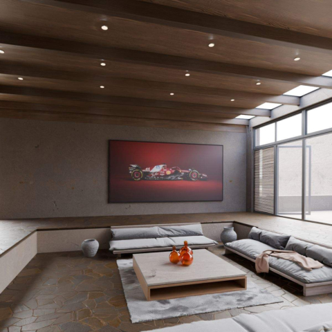 Ferrari Formula 1 Car Canvas Art