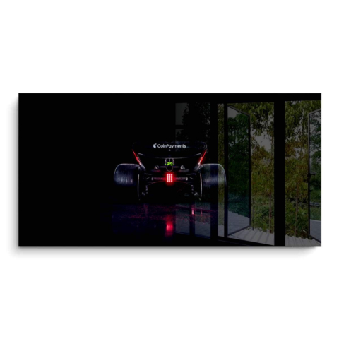 F1 Race Car PVC Gloss Art