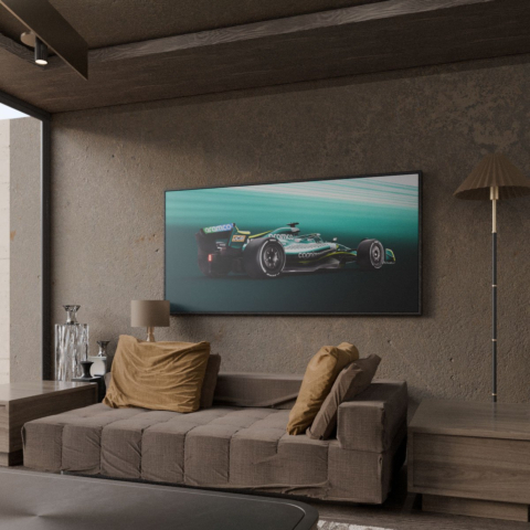 Formula 1 Car Canvas Art