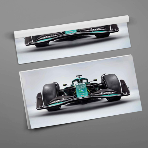 Carrera Futurista Póster