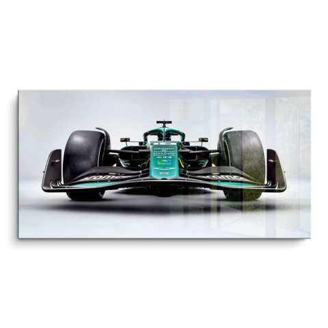Futuristic Race Car PVC Gloss Art