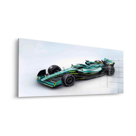 Aston Martin F1 Car Acrylic Glass Art