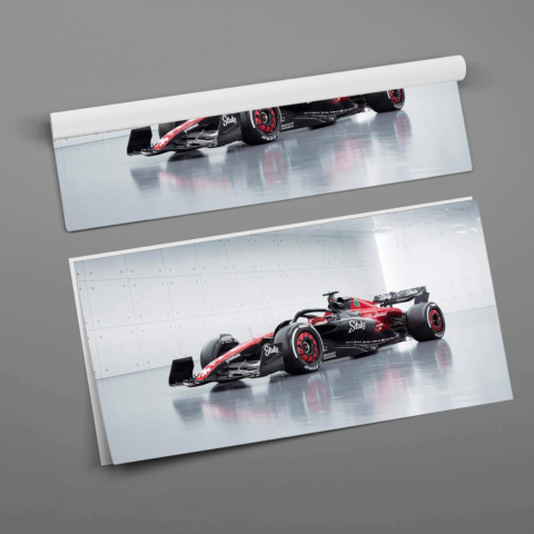 Póster de Coche de Fórmula 1 PVC Brillante