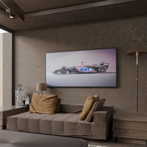 Formula 1 Race Car Canvas Art