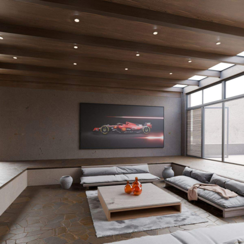 Ferrari F1 Race Car Canvas Art