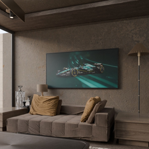 Formula Race Car Canvas Art