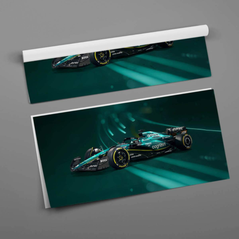 Coche de Fórmula 1 Póster