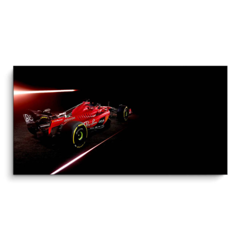 F1 Wyścigowy Samochód w Świetle PCV Matowy Obraz
