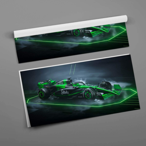 Relámpago Verde Póster