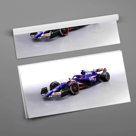 Póster de Coche de Carreras de Fórmula 1