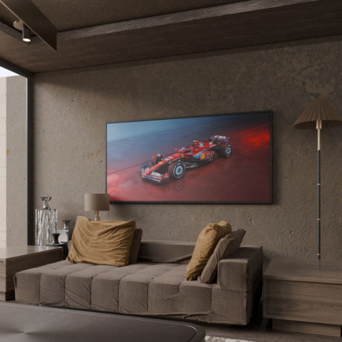 Ferrari Samochód Formuły 1 Obraz na Płótnie