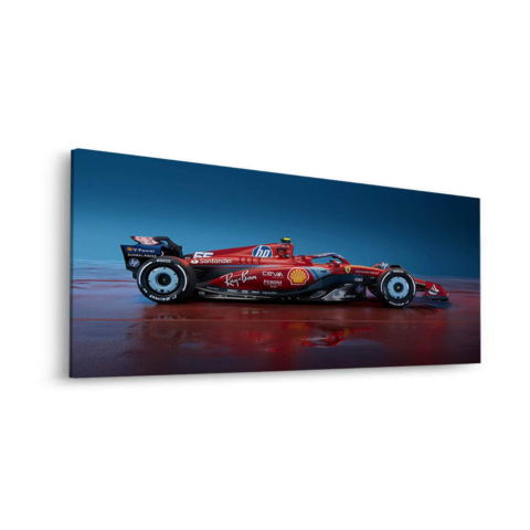 Formula 1 Race Car Dibond Matt Art