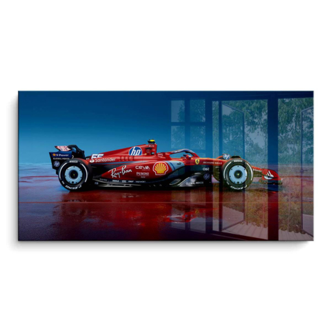 Formula 1 Race Car PVC Gloss Art