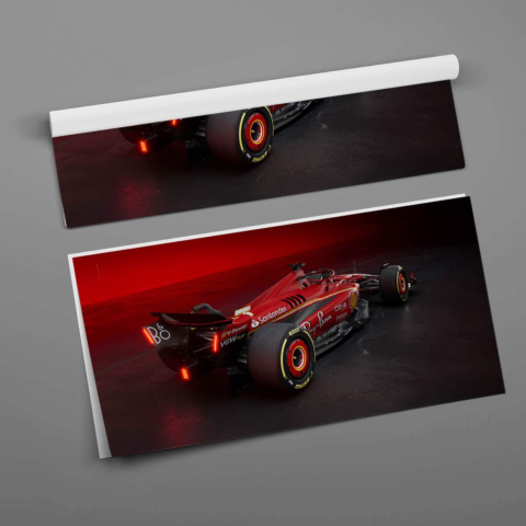 Póster del Coche de F1 de Ferrari Póster