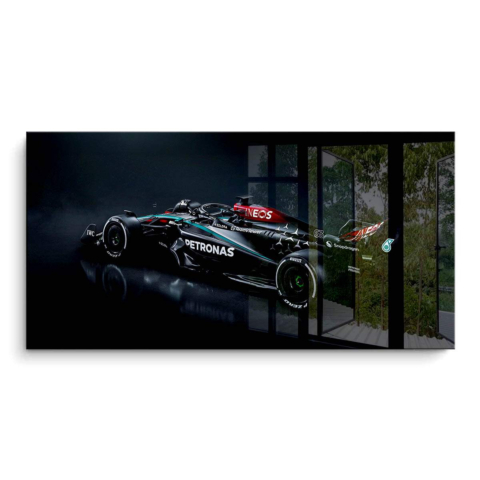 Mercedes Formel 1 Auto PVC Glänzend