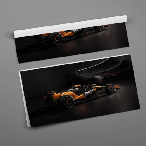 Póster de exhibición de coche de F1 Póster