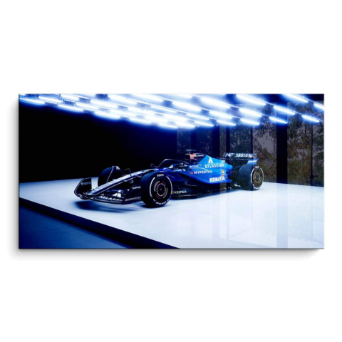 Race Car Exhibition PVC Gloss Art