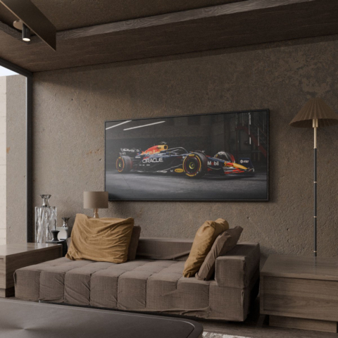 Red Bull Racing Auto Leinwandbild