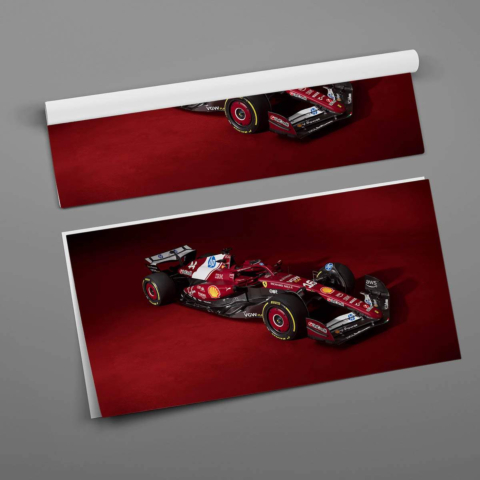 Póster de Coche de Fórmula 1