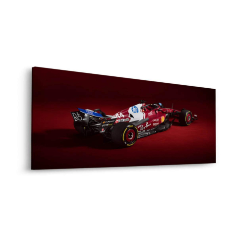 Ferrari F1 Car Obraz na Płótnie Dibond Matowy