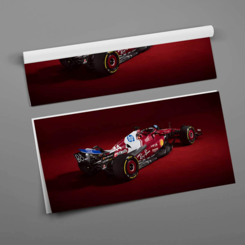 Póster del Coche de F1 de Ferrari Póster