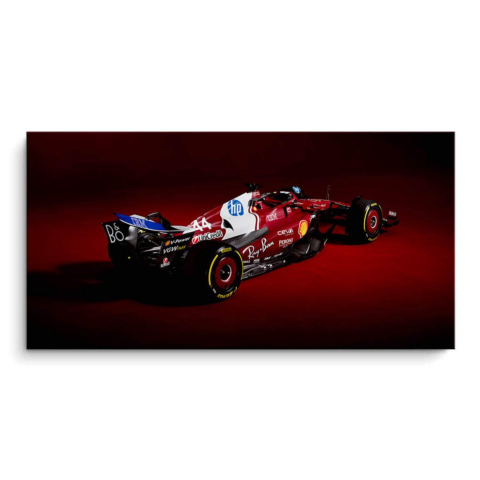 Ferrari F1 Car Obraz na Płótnie PCV Matowy