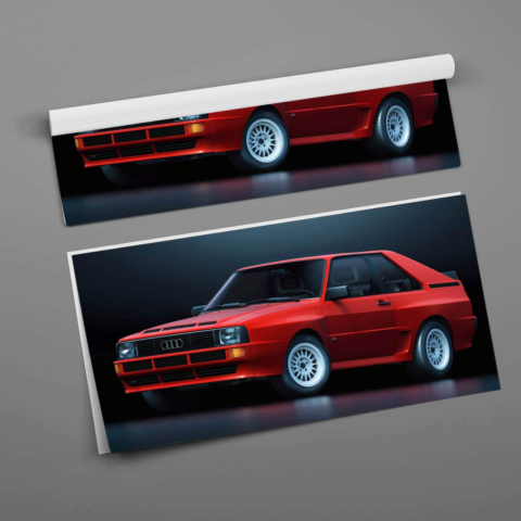 Audi Quattro Póster