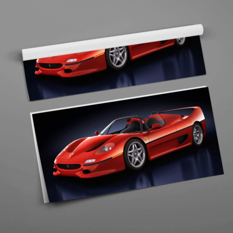 Póster Ferrari Enzo