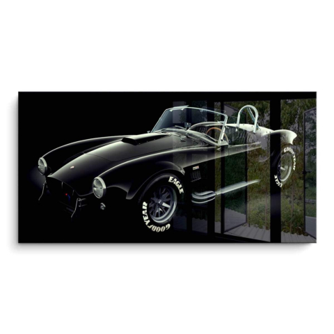 Classic Race Car PVC Gloss Art