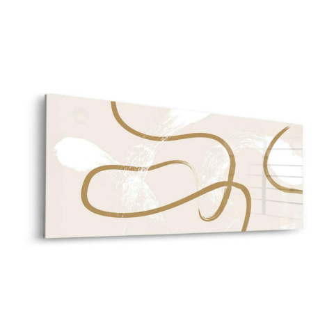 Lignes Abstraites Verre Acrylique