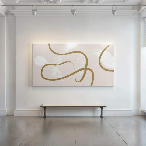 Abstract Lines Canvas Art