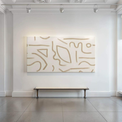 Maze Boho Canvas Art