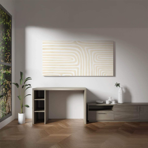 Maze Pattern Canvas Art