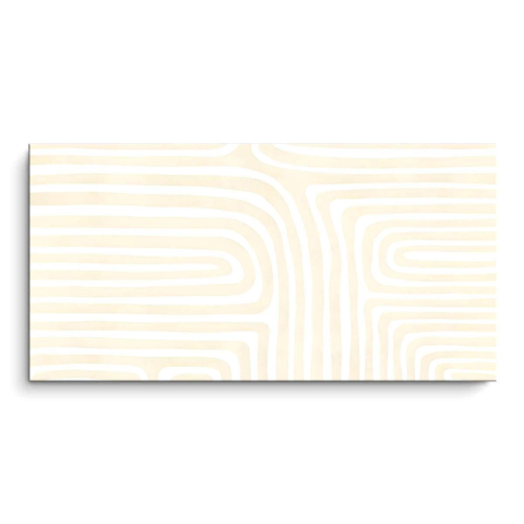 Labyrinthmuster PVC Matt Kunstwerk