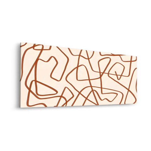 Line Maze Dibond Matt Art