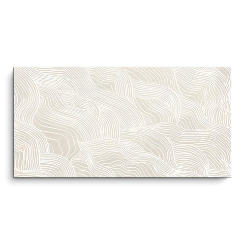 Fließende Linien PVC Matt Art