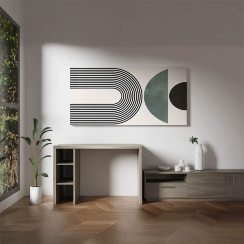 Noisy Circle Canvas Art