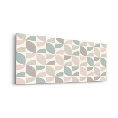 Pastel Geometric Pattern Dibond Matt Art