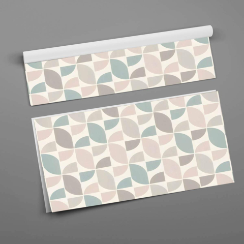 Pastell Geometrisches Muster Poster