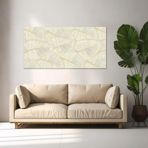 Feathered Pattern Canvas Art
