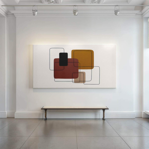 Squares Canvas Art