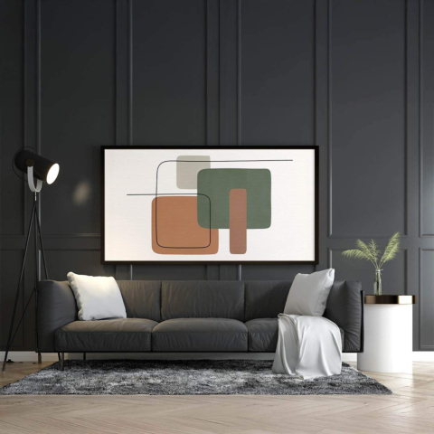 BRUSHSTROKES Canvas Art