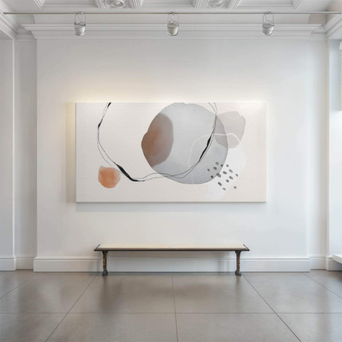 Abstract Shapes Canvas Art