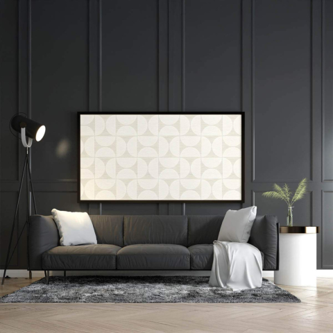 Sunset Pattern Canvas Art