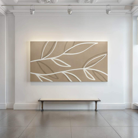 Lemon Leaves Canvas Art