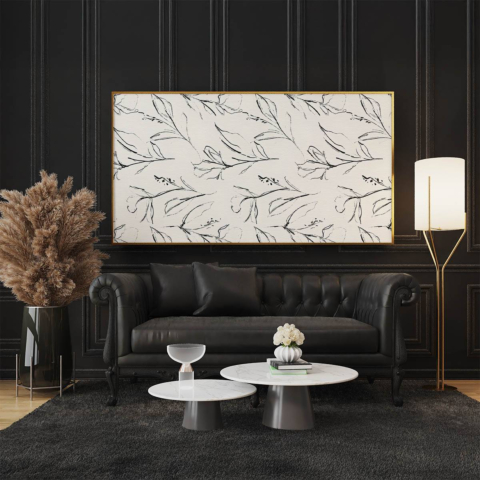 Foliage Pattern Canvas Art