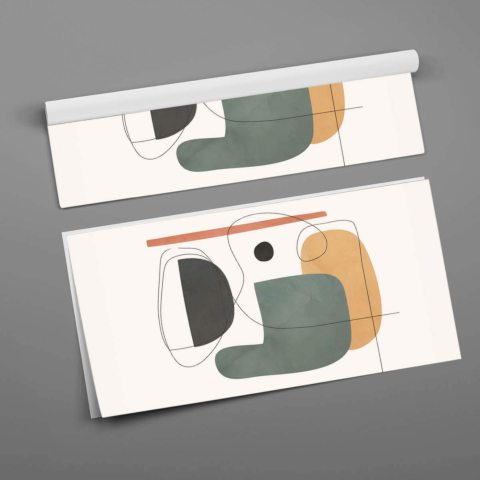 Abstrakte Kunst ohne Titel Poster